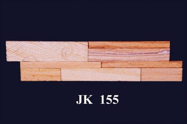 Mix of smooth sandstone cladding