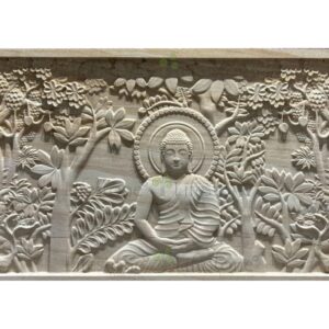 Nature Harmony Buddha Stone Wall Mural Nature Harmony Buddha Stone Wall Mural