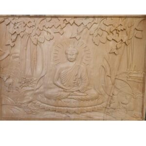 Nature Meditative Budha Stone Wall Mural Nature Meditative Budha Stone Wall Mural