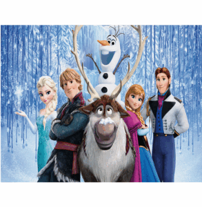 Frozen Adventure Wall Mural