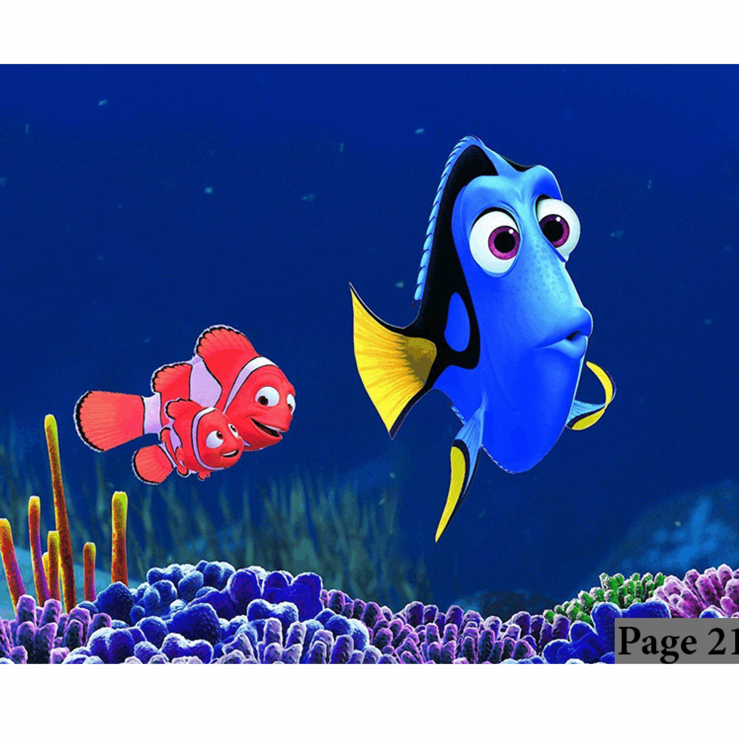 Finding Nemo Ocean Friends Wall Mural